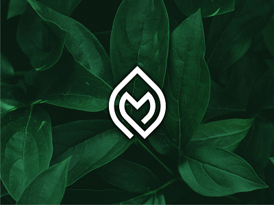 M - Leaf Monogram