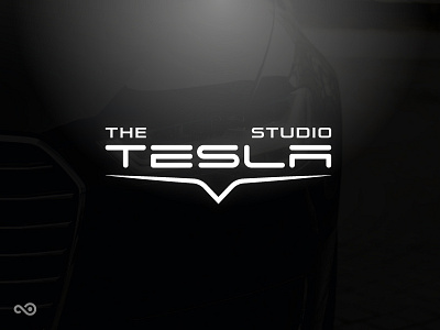 The Tesla Studio 99designs automotive bird clean logo moons power simple strong tesla