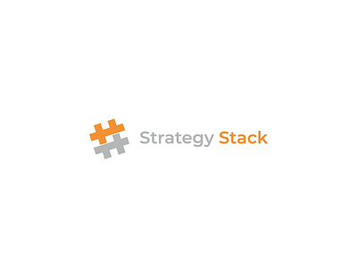 Strategy Stack 99designs bold business clean design logo simple strong vector