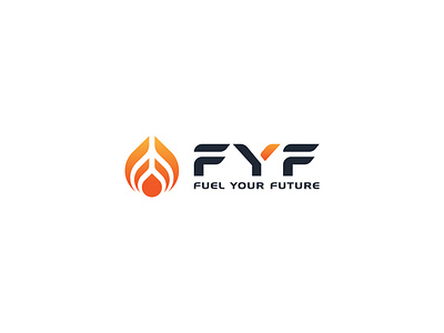 FYF 99designs bold branding clean creative design gas gas station industrial logo monogram oil simple strong vector