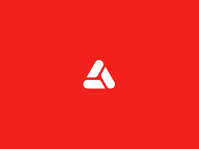 A - Monogram abstract app art bold branding clean creative design icon logo minimal monogram simple strong vector
