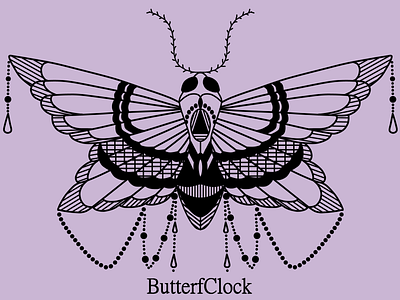 Butterf butterflies butterfly dark dark art design fly icon illustration insect polilla vector