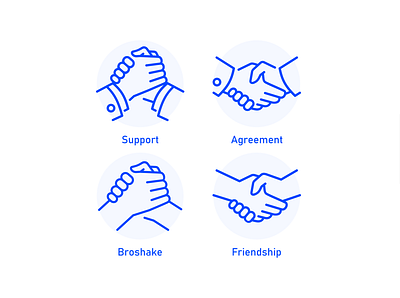 Meaning of Handshake broshake business gesture hand hand shake handshake icon illustration logo support