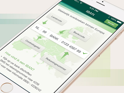 ABN AMRO iPhone app abn account amro app bankieren banking iban iphone mobiel money