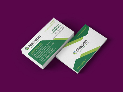 Nexson Business Card Mockup business businesscard card heatexchanger industrial industry