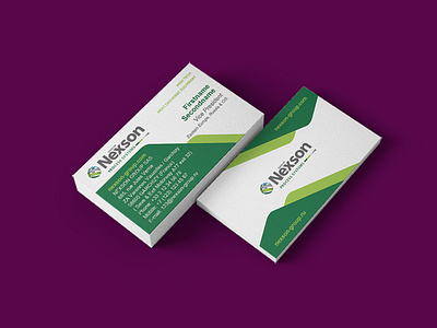 Nexson Business Card Mockup business businesscard card heatexchanger industrial industry