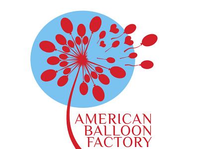Logo for american balloons factory