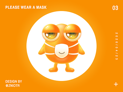 Wear a mask app branding design icon illustration illustrator logo ui web website