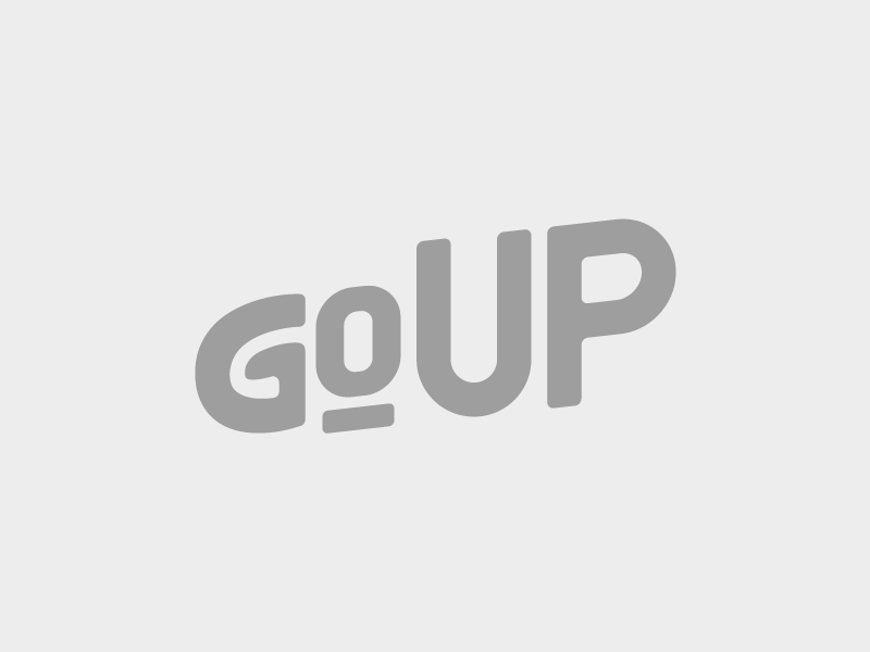 GoUP branding lettering logo logotype mark