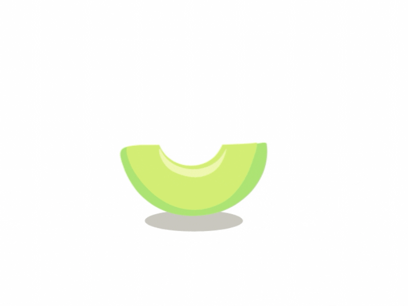 Melon loading animation by Charlie Fong on Dribbble