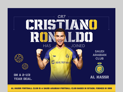 Cristiano Ronaldo has joined Saudi Arabian club Al Nassr
