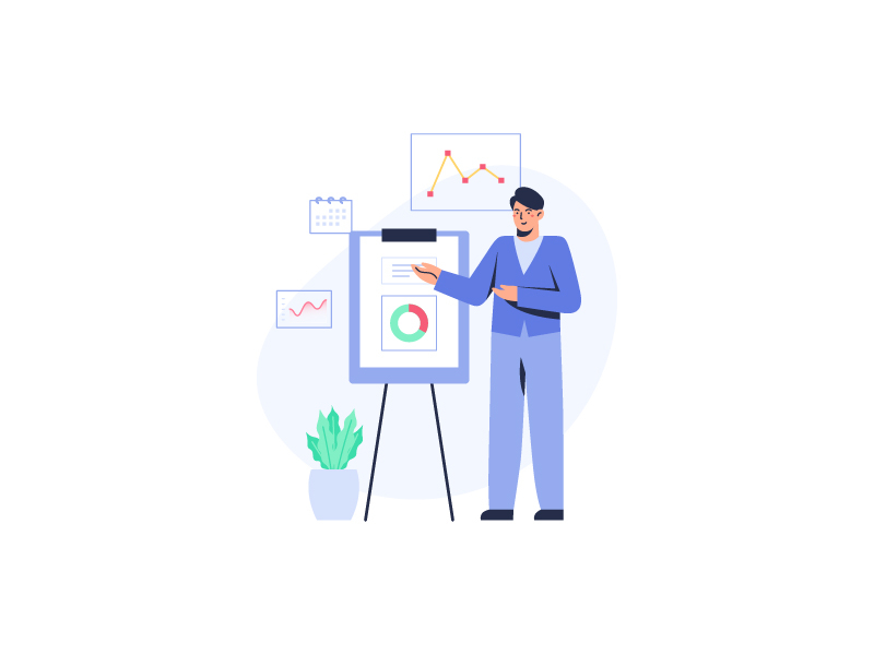 Hedvig Office Illustration 2 by DailyYouth on Dribbble