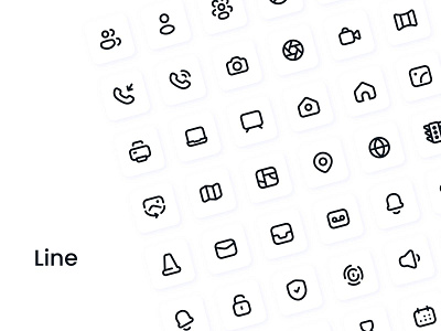 Carlsen Essentials Icon Set (Line) flat iconography icons icons design icons pack iconset pixel perfect ui ux