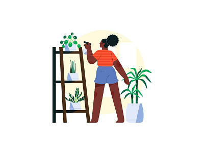 Vanja Indoor Planting Illustration 2