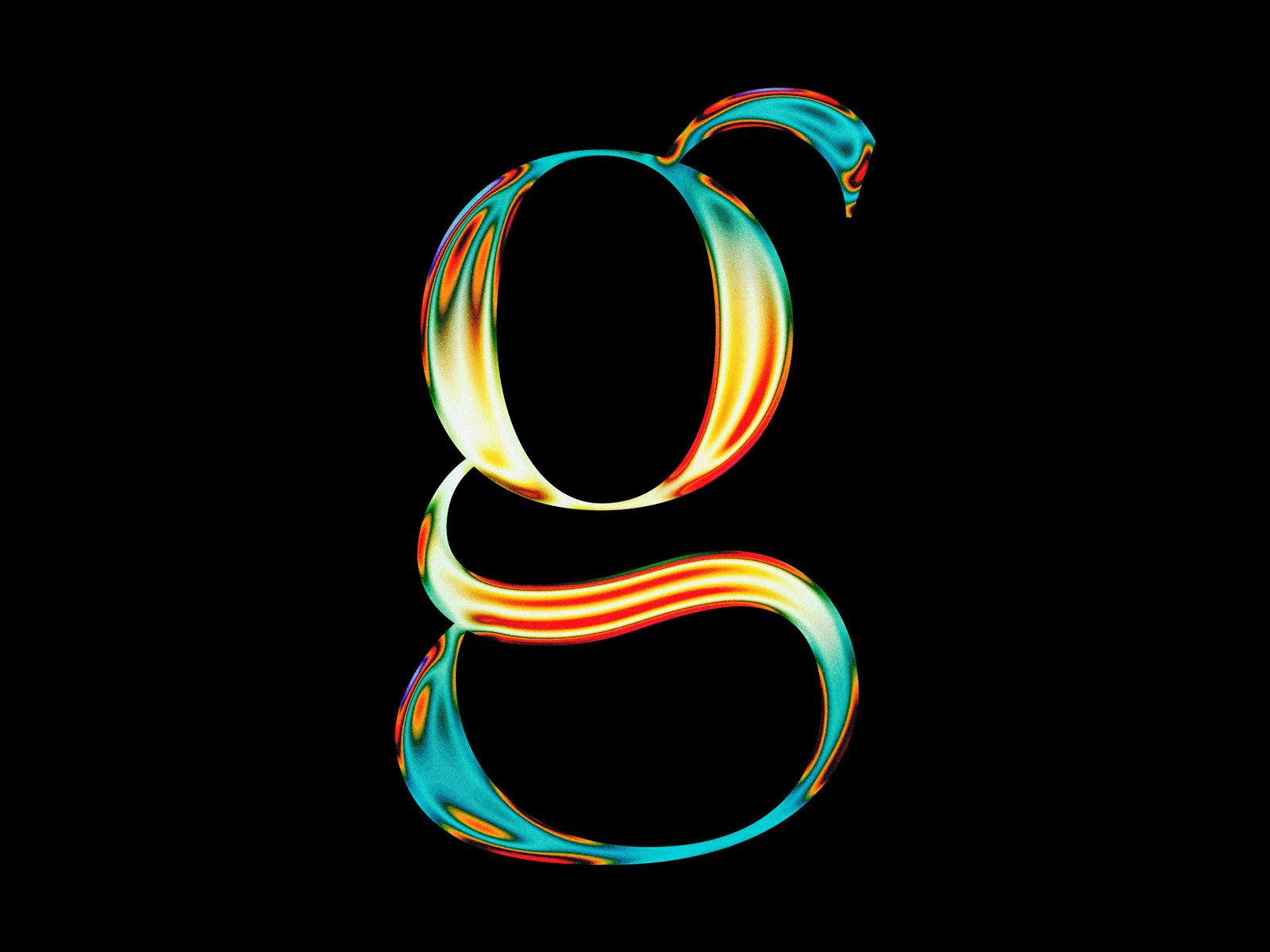 g lowercase by Typeezy on Dribbble