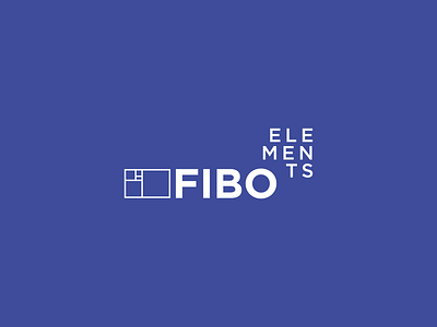 Fibo Elements Logo acoustic design golden ratio logo logotype simple sound type wave