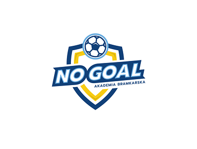 No Goal - Goalkeeper Academy branding football identity logo logotype simple soccer sports sports branding vector