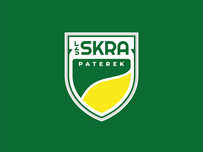 LZS Skra Paterek branding club crest football identity simple soccer sport sports sports branding