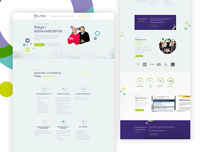 Limes - Home ui ux web design website