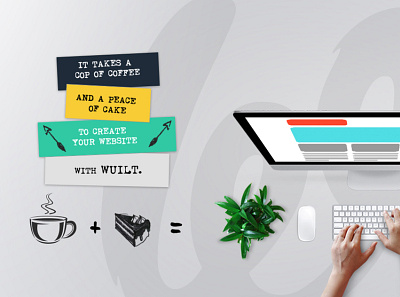 Wuilt Facebook Cover Page branding design social media