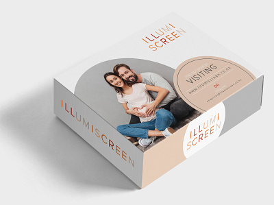 Illumiscreen Box Design Mockup branding design package design