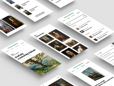 Gallery Concept — Mobile