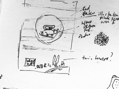 Poster Sketch drawing poster sketch