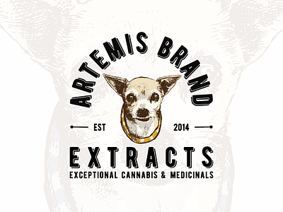 Logo design for Artemis Brand Extracts logo logo design
