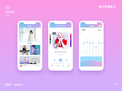 Music App Design