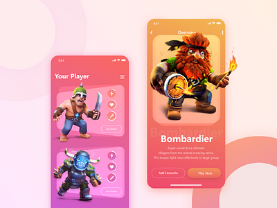 Game App UI