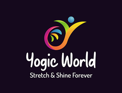 Yoga Brand Logo Design branddesign branding design logo symbols