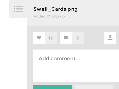 Commenting Bar comments download icons interface likes ui