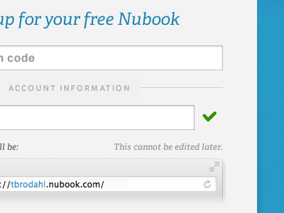 Signup Free Nubook form nubook signup