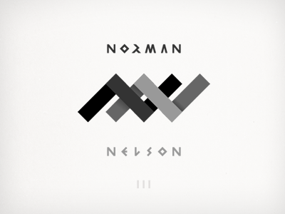 Norman Nelson III - Logo Concept logo nordic rune