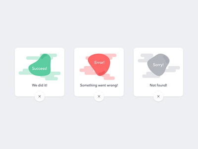 Flash messages - UI daily: day 11 day 11 error flash messages illustration not found succeed ui ui daily