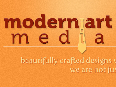 ModernArtMedia logo webdesign