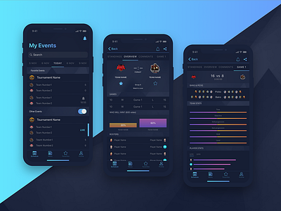 Esport Mobile Application