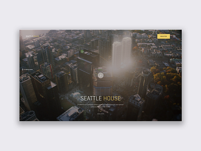 Real Estate Project Landing Design design hadokenlab landing page real estate typography ui ui design webdesign