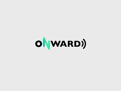 Driverless Car Logo: Onward dailylogochallenge graphic ipadpro logodesign