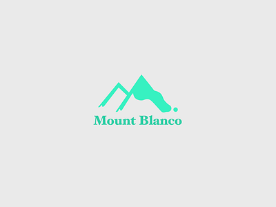 Mount Blanco dailylogochallenge graphic ipadpro logodesign