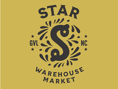 Star Warehouse Market brand identity brand strategy branding design hospitality logo logo design logo designer
