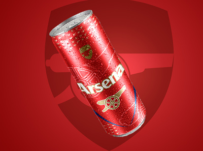 If PL teams were soft drinks. Arsenal arsenal fc branding design football graphic design graphics logo sport ui