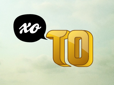 Concept for xoTO branding - Yellow