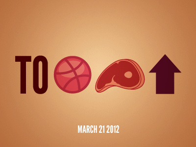 Dribbble tomeetup