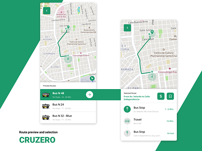 Bus Routes - Cruzero App