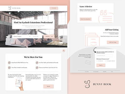 Bunny Book Landing Page