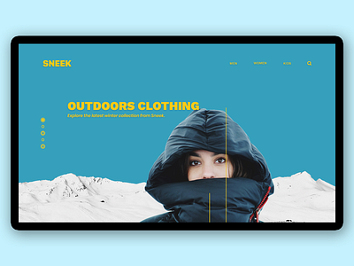 Sneek - Outdoor clothing website