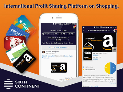 International Profit Sharing Platform on Shopping android app ios mobile app mobile app on profit sharing