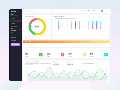 Stellar Free Bootstrap Template bootstrap bootstrap 4 bootstrap 5 dashboard design product