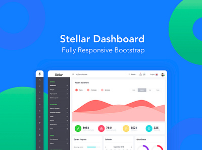 Stellar Admin Dashboard admin admin dashboard admin panel admin template admin theme analytical bootstrap bootstrap 4 business chart components dashboard graph orders pie chart pie charts product table ui ux webapp